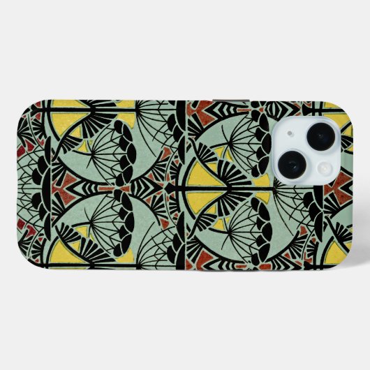 Coques Case-Mate iPhone Art Nouveau Design #5 @ VictoriaShaylee (Verso (horizontal))