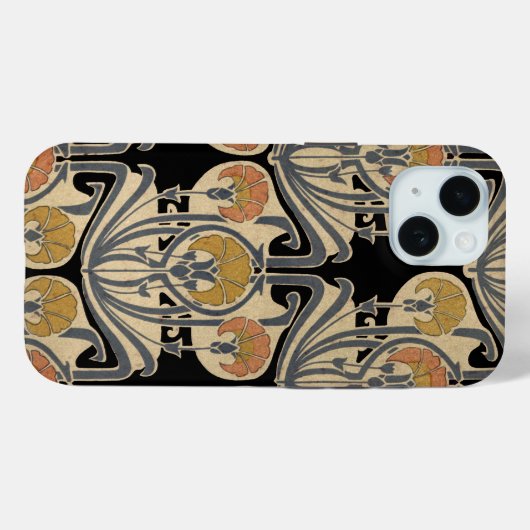 Coques Case-Mate iPhone Art Nouveau Design #7 @ VictoriaShaylee (Verso (horizontal))