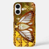 COQUES Case-Mate iPhone ART NOUVEAU MOTH FEMME GEM MONOGRAS (Verso)