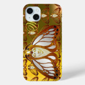 COQUES Case-Mate iPhone ART NOUVEAU MOTH FEMME GEM MONOGRAS (Verso)