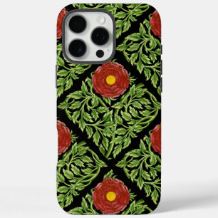 Coques iPhone 16 Pro Max Art Nouveau Rouge Rose De Morgan