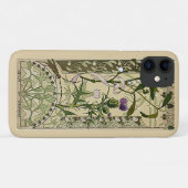 Coques Case-Mate iPhone Art Nouveau Scottish Chardon Floral Flowers Coque- (Dos (Horizontal))