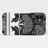 Coques Case-Mate iPhone Art Nouveau Tree Beardsley Motif (Dos (Horizontal))