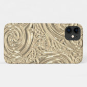 Coques Case-Mate iPhone Art nouveau victorien élégant or (Dos (Horizontal))