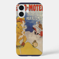 Art Nouveau vintage, Benzo Moteur par Jules Cheret