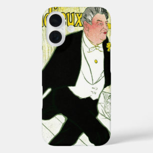 Coques iPhone 16 Art nouveau vintage, Caudieux par Toulouse Lautrec