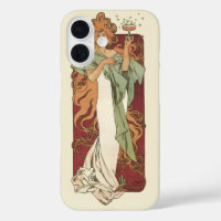 Art Nouveau vintage, Champagne par Alphonse Mucha
