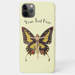 Case-Mate iPhone Case Art Nouveau vintage "Flapper" Avec Ailes Papillon