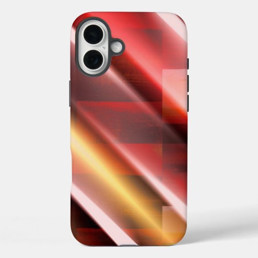 Coques Case-Mate iPhone Art numérique Art déco moderne Abstrait (Verso)