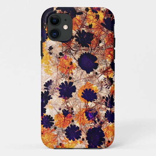 Coques Case-Mate iPhone Art numérique fleuri à fleur marguerite jaune (Dos)