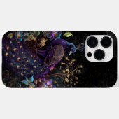 Coques Case-Mate iPhone Art numérique Peacock foncé 9 (Verso (horizontal))