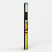 Coques Case-Mate iPhone Art original de la fleur Tropical Jaune Frangipani (Dos/Droite)