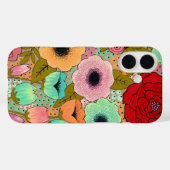 Coques Case-Mate iPhone Art Peinture Fleurs Apple (Verso (horizontal))