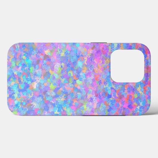 Coques Case-Mate iPhone Art point multicolore (Verso (horizontal))