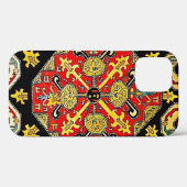Coques Case-Mate iPhone Art populaire arménien (Verso (horizontal))