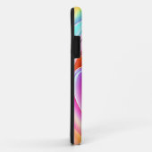 COQUES Case-Mate iPhone ART PSYCHEDELIQUE ABSTRAIT MODERNE ÉLÉGANT (Dos/Droite)