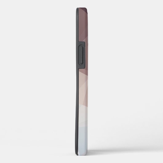 Coques Case-Mate iPhone Art pyramidal Abstrait foncé à clair (Verso / Droite)