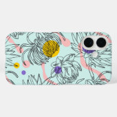 Coques Case-Mate iPhone Art Retro Bloom Bold Botanique Line (Verso (horizontal))