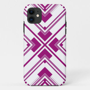 Etui iPhone Case-Mate Art rétro Motif violet