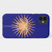 Coques Case-Mate iPhone Art super vibre palmier art déco (Dos (Horizontal))