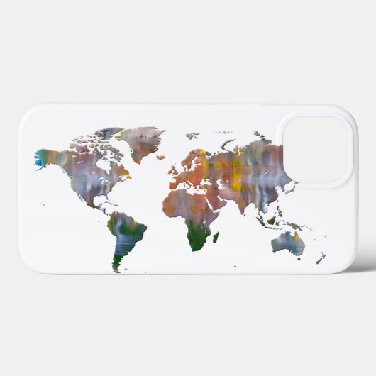 Coques Case-Mate iPhone Art terrestre Abstrait (Verso (horizontal))