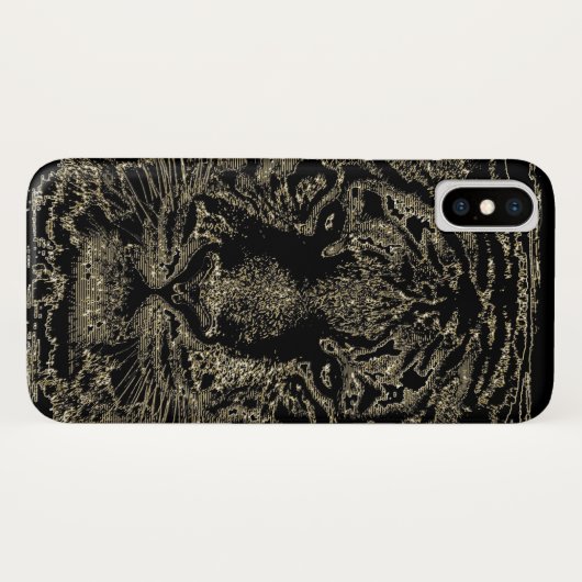 Coques Case-Mate iPhone Art Tiger (Dos (Horizontal))