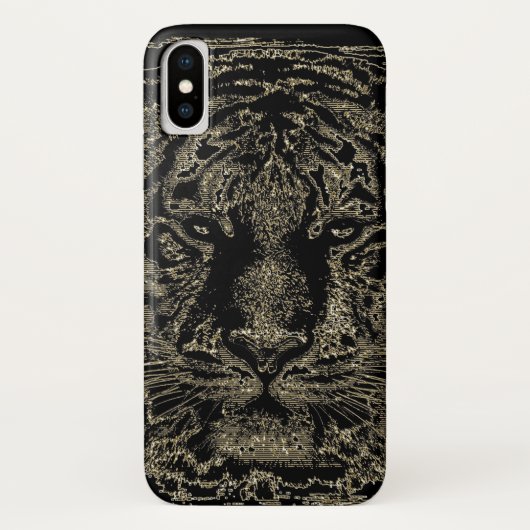 Coques Case-Mate iPhone Art Tiger (Dos)