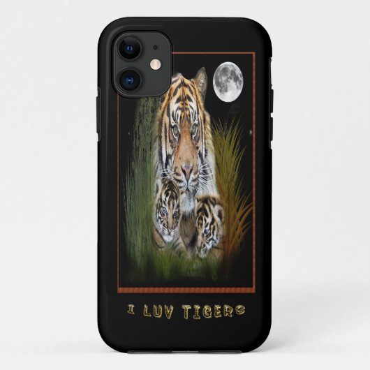 Coques Case-Mate iPhone art tigre (Dos)