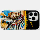 Coques Case-Mate iPhone Art tribal : Designs audacieux (Verso (horizontal))