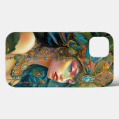 Coques Case-Mate iPhone Art Tropical Lady Imaginaire (Verso (horizontal))