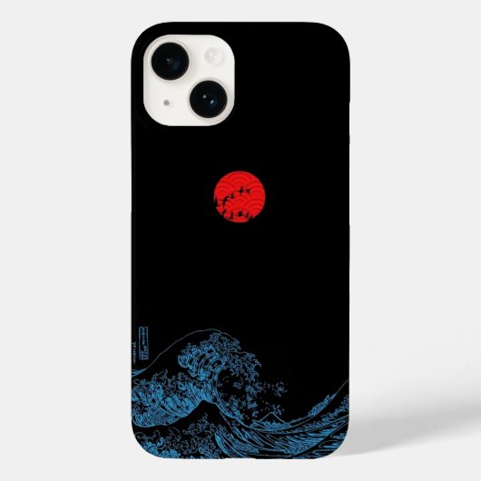 Coques Case-Mate iPhone Art Ukiyo japonais (Verso)