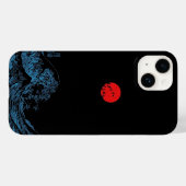 Coques Case-Mate iPhone Art Ukiyo japonais (Verso (horizontal))