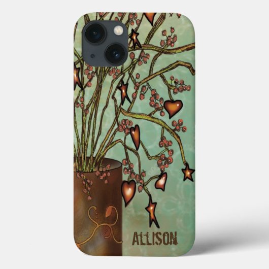 Coques Case-Mate iPhone Art Vase vintage (Verso)