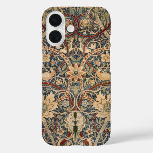 Coques iPhone 16 Art Vintage d'Oiseau de William Morris Bullerswood