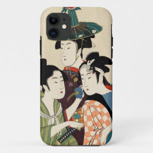 Coque Case-Mate Pour iPhone Art vintage japonais frais de geisha de dame de
