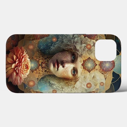 Coques Case-Mate iPhone Art Visionnaire Mandala Vivant (Verso (horizontal))