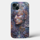 Coques Case-Mate iPhone Art Visionnaire Surreal Man (Verso)