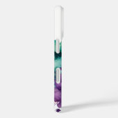 Coques Case-Mate iPhone Art Watercolor de Boston Terrier (Verso / Droite)