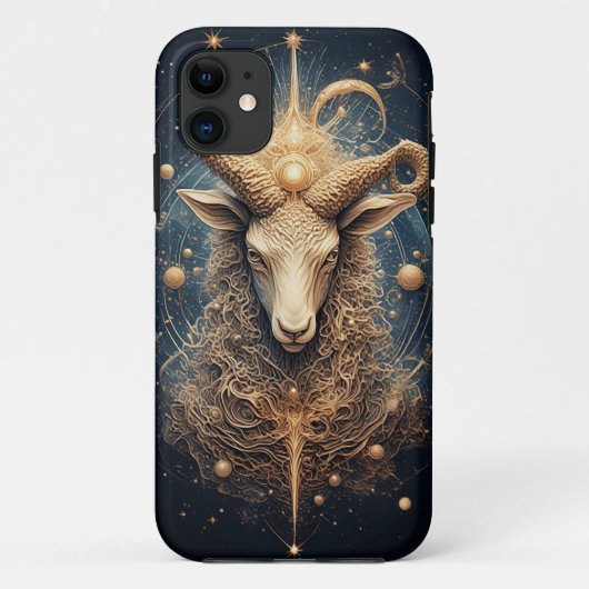 Coques Case-Mate iPhone Art Zodiaque Capricorne Majestueux (Dos)