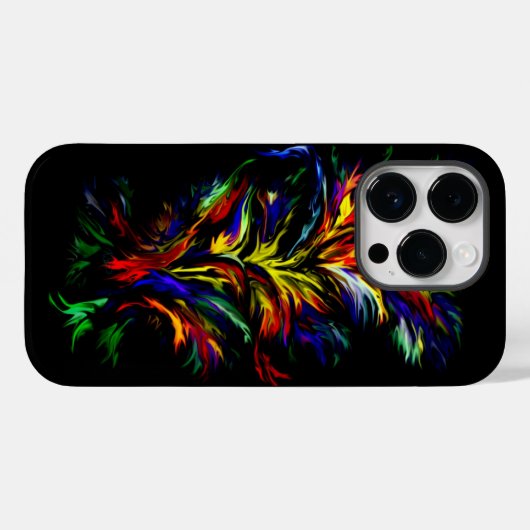 Coques Case-Mate iPhone Artdeco en style Arc-en-ciel (Verso (horizontal))