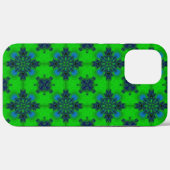 Coques Case-Mate iPhone Artdeco en vert et bleu (Verso (horizontal))