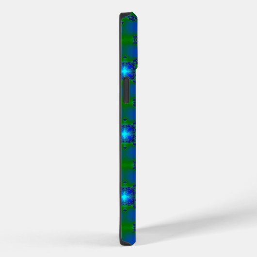 Coques Case-Mate iPhone Artdeco Fleurs Abstraites et étoiles (Verso / Droite)