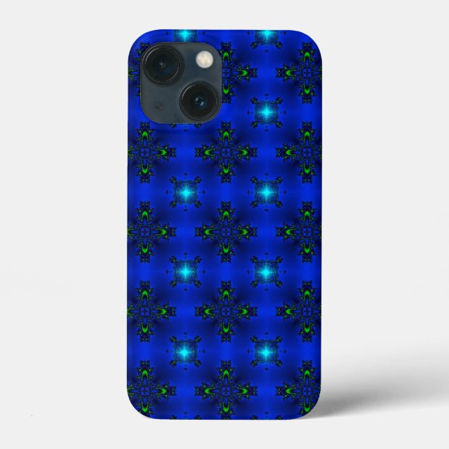 Coques Case-Mate iPhone Artdeco Fleurs Abstraites et étoiles (Verso)