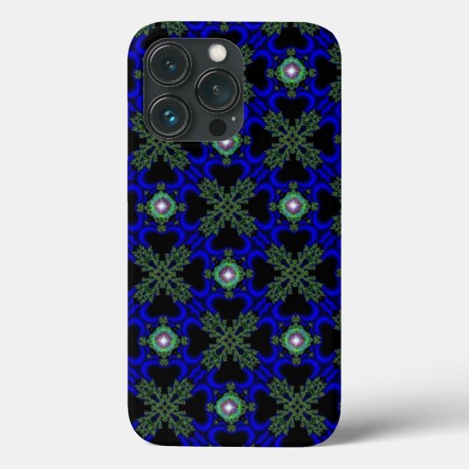 Coques Case-Mate iPhone Artdeco Fleurs Abstraites et étoiles (Verso)