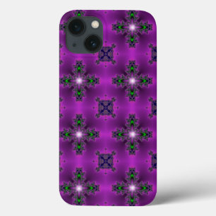 Case-Mate iPhone Case Artdeco Fleurs Abstraites et étoiles