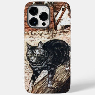 Coque Pour Pour iPhone 14 Pro Max Arthur Rackham Grimm's Fairy Tales Cat