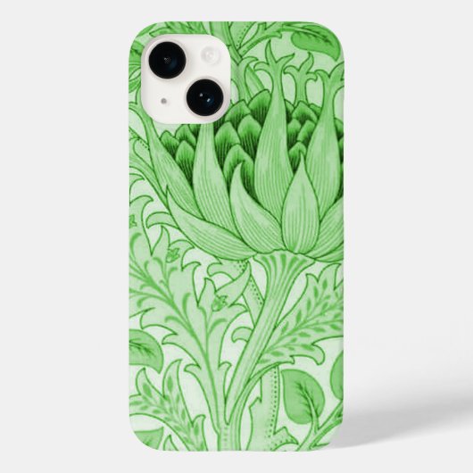 Coques Case-Mate iPhone Artichaut Vert de William Morris (Verso)