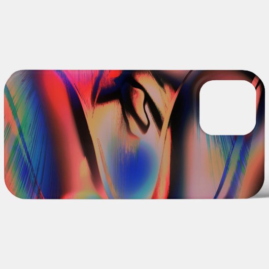 Coques Case-Mate iPhone Artificiel en fin d'après-midi, style gonflé (Verso (horizontal))