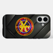Coques Case-Mate iPhone Artillerie de défense aérienne ADA (Verso (horizontal))