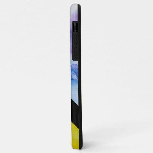 Coques Case-Mate iPhone Artisan Creative Splashes de l'aquarelle (Dos/Gauche)